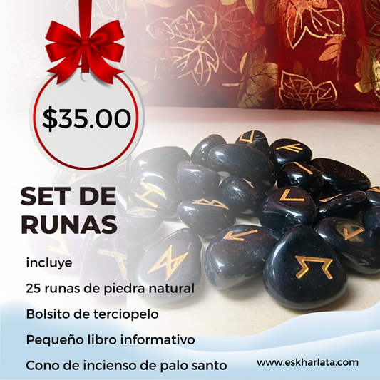 Set de Runas de Onix