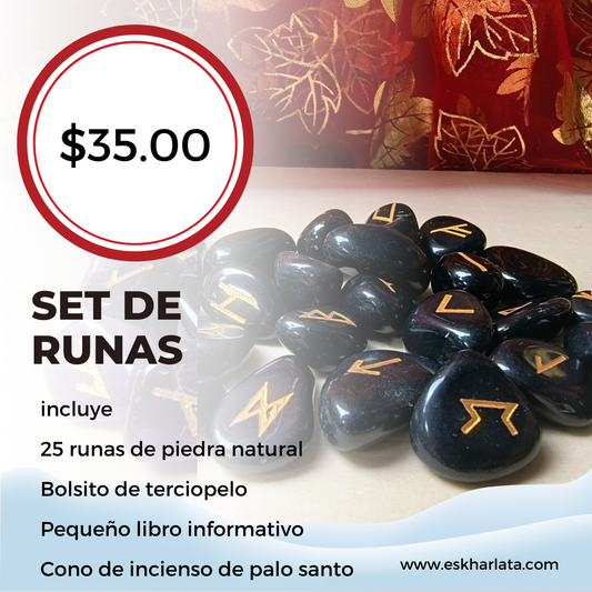 Set de Runas de Onix