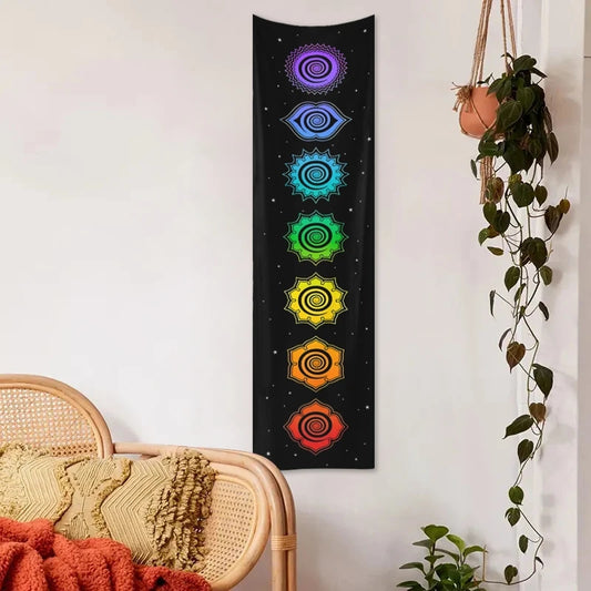 Tapiz de 7 Chakras