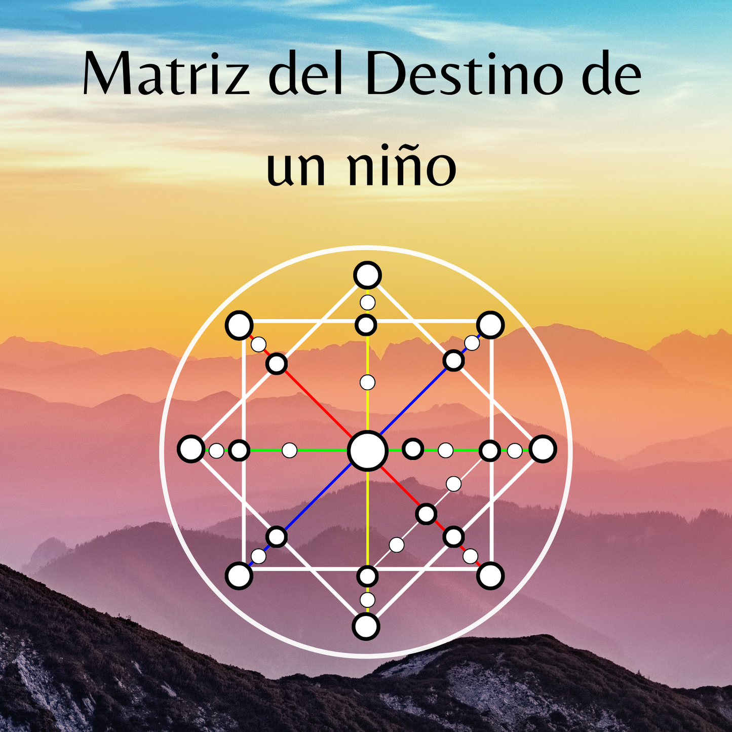 Matriz del destino para los niños