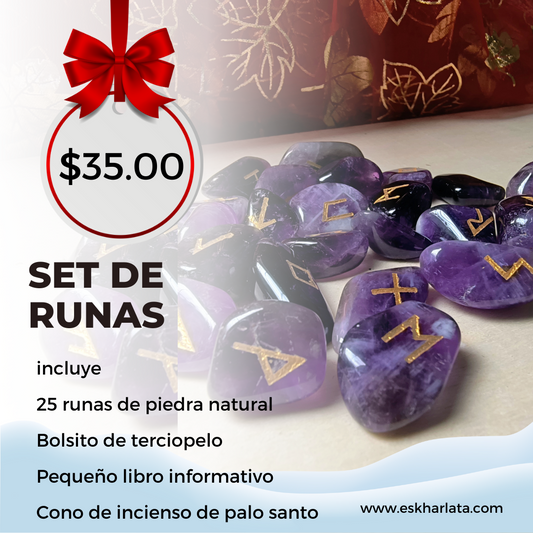 Set de Runas de Amatista